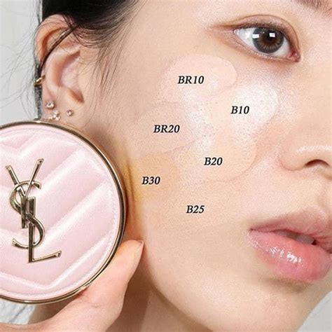 ysl touche éclat cushion foundation shades|ysl touche eclat reviews.